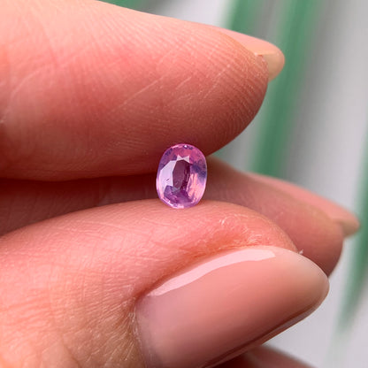 0.36ct Natural Milky Purple Sapphire Vietnam