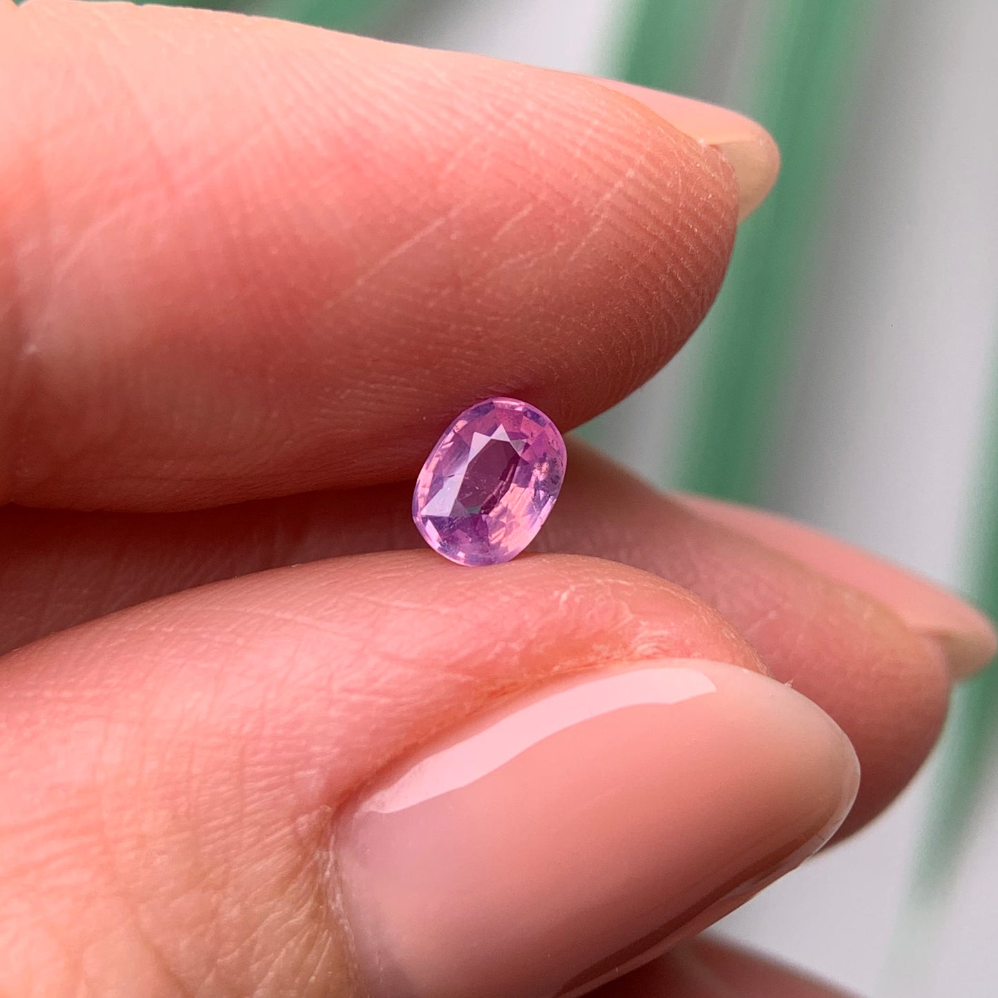 0.36ct Natural Milky Purple Sapphire Vietnam