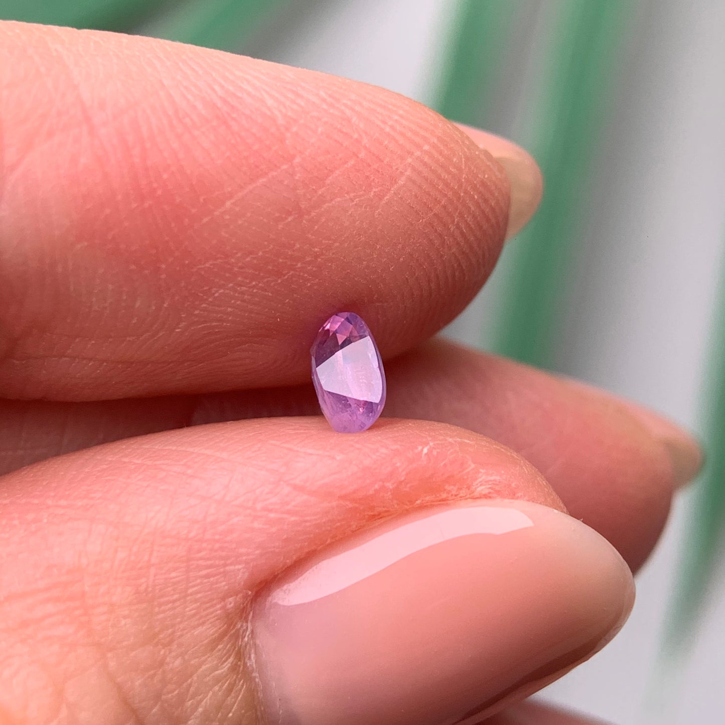 0.36ct Natural Milky Purple Sapphire Vietnam