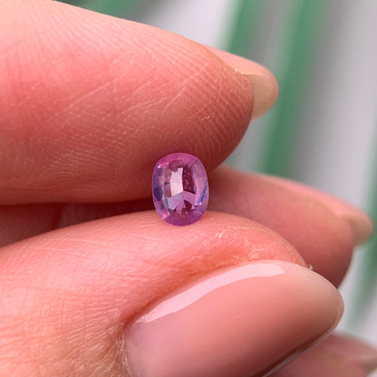0.36ct Natural Milky Purple Sapphire Vietnam