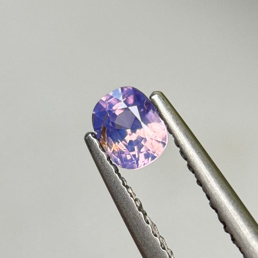 0.39 ct Natural Purple Milky Sapphire Vietnam.