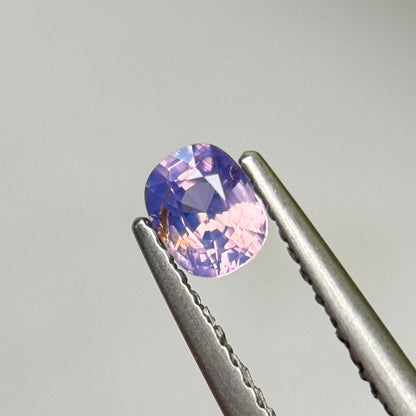 0.39 ct Natural Purple Milky Sapphire Vietnam.
