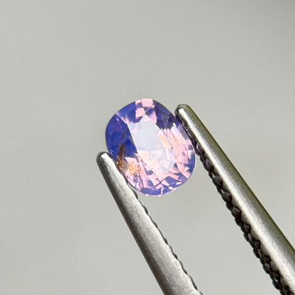 0.39 ct Natural Purple Milky Sapphire Vietnam.
