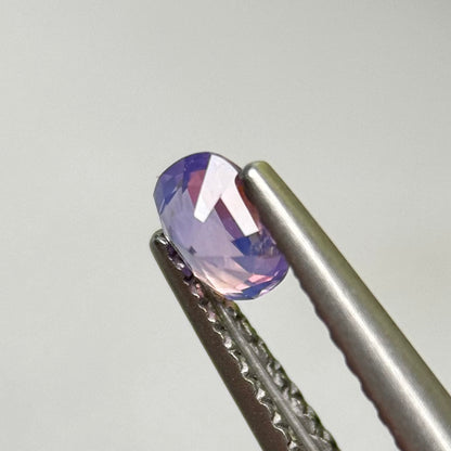 0.39 ct Natural Purple Milky Sapphire Vietnam.
