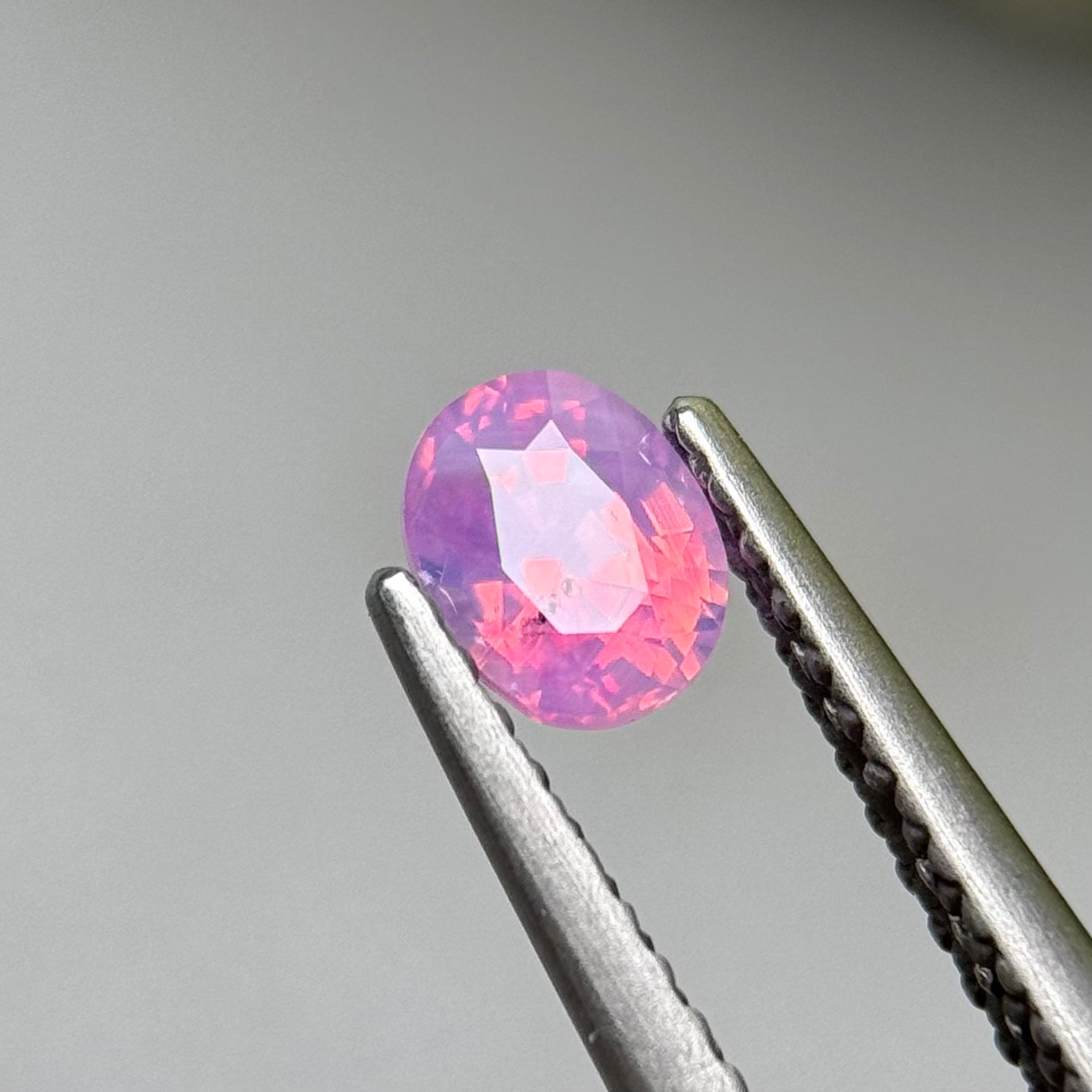 0.50 ct Natural Pink Milky Sapphire Vietnam.