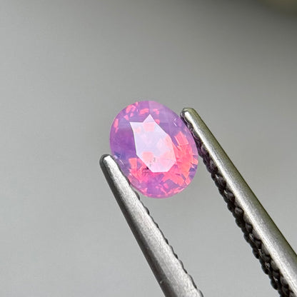 0.50 ct Natural Pink Milky Sapphire Vietnam.