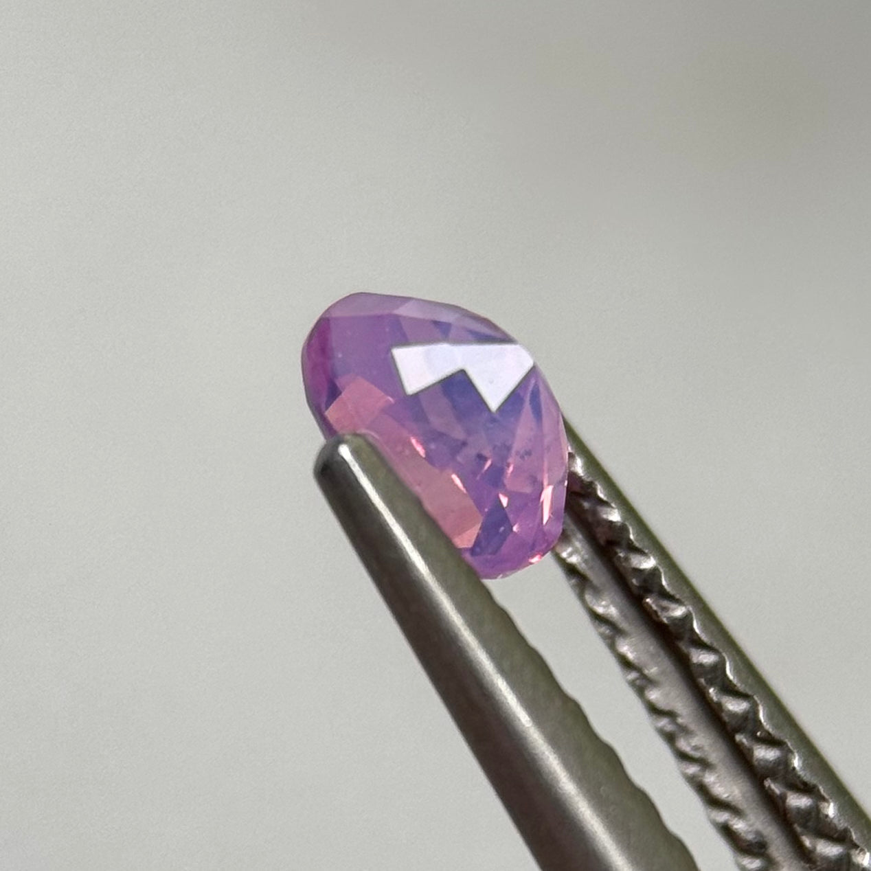 0.50 ct Natural Pink Milky Sapphire Vietnam.