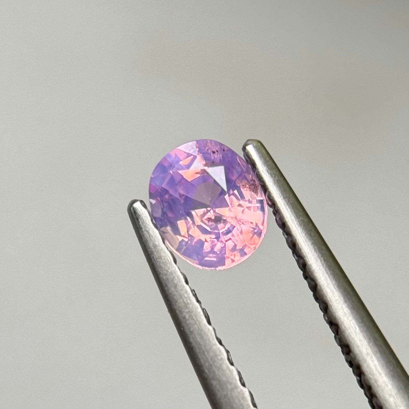 0.41 ct Natural Pink Milky Sapphire Vietnam.