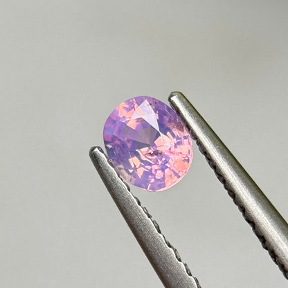 0.41 ct Natural Pink Milky Sapphire Vietnam.