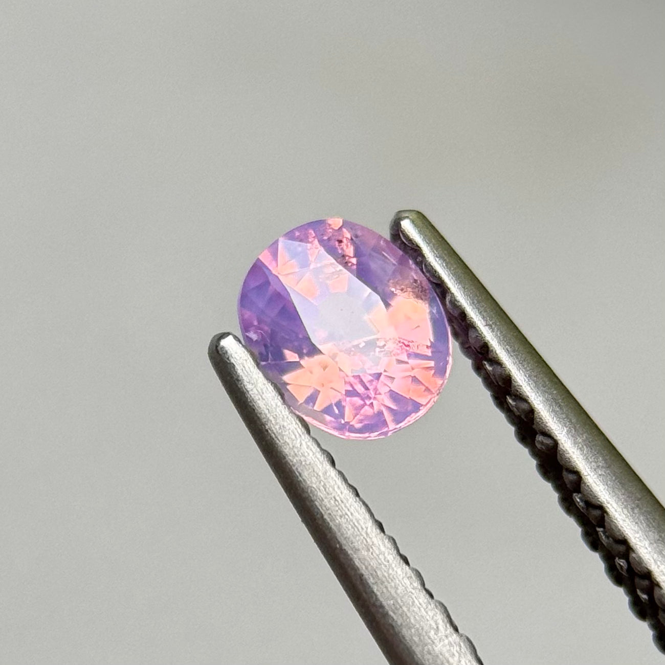 0.41 ct Natural Pink Milky Sapphire Vietnam.