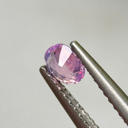 0.41 ct Natural Pink Milky Sapphire Vietnam.