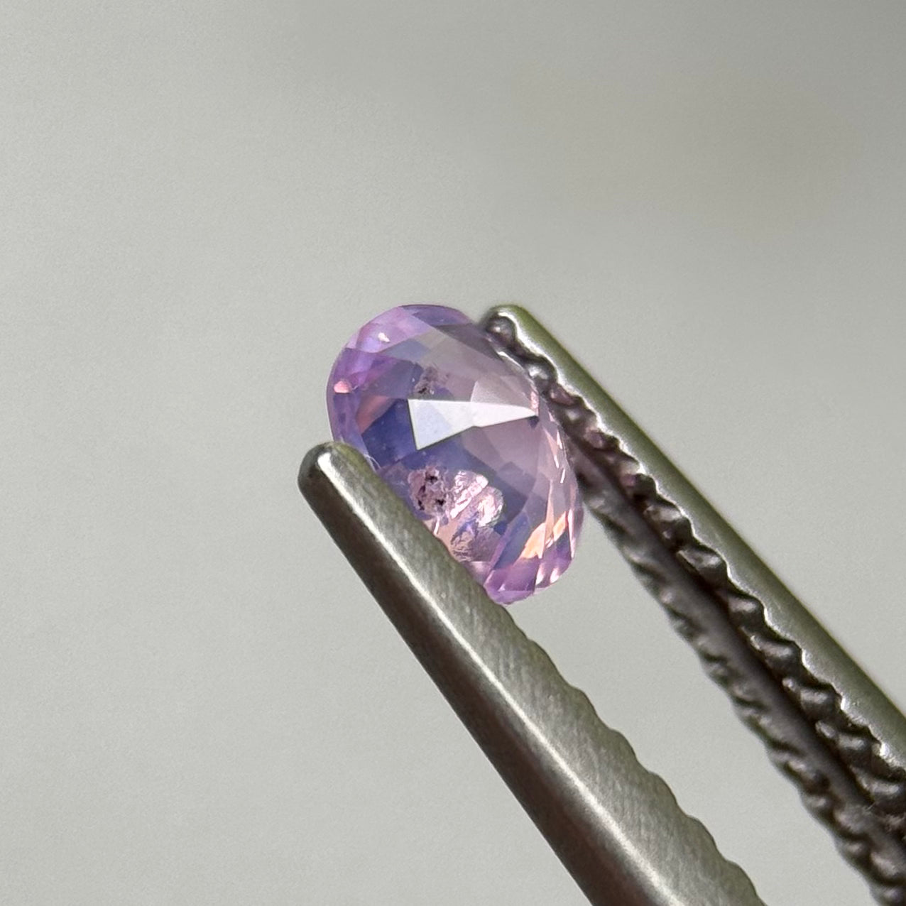 0.41 ct Natural Pink Milky Sapphire Vietnam.