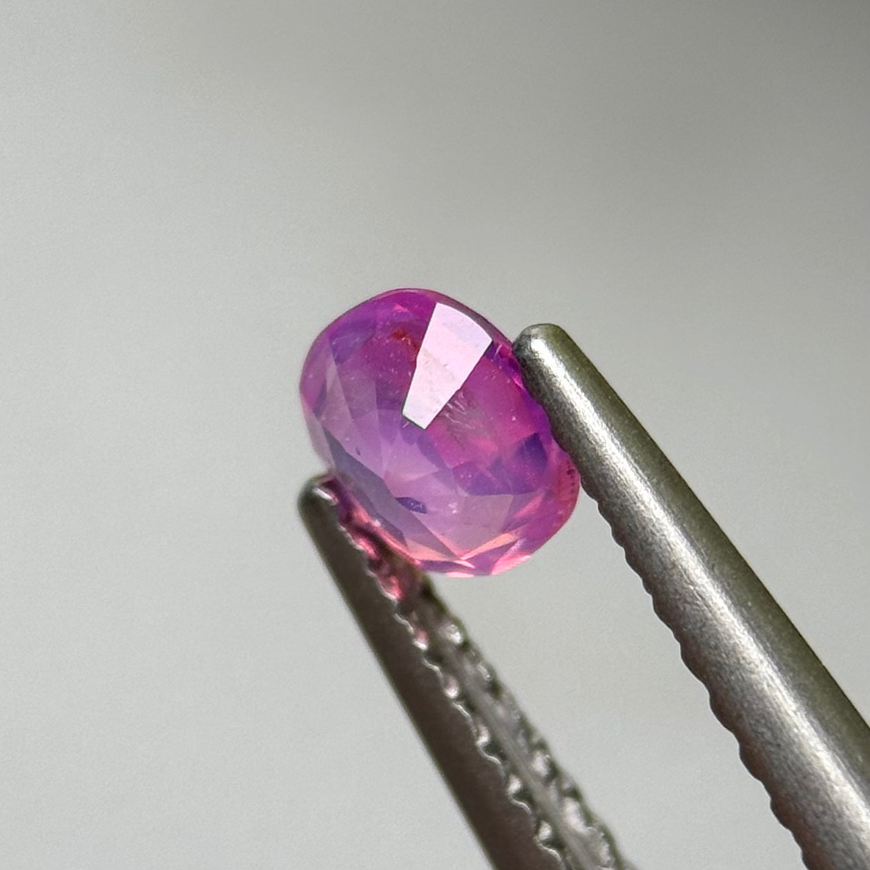 0.41 ct Natural Pink Milky Sapphire Vietnam.