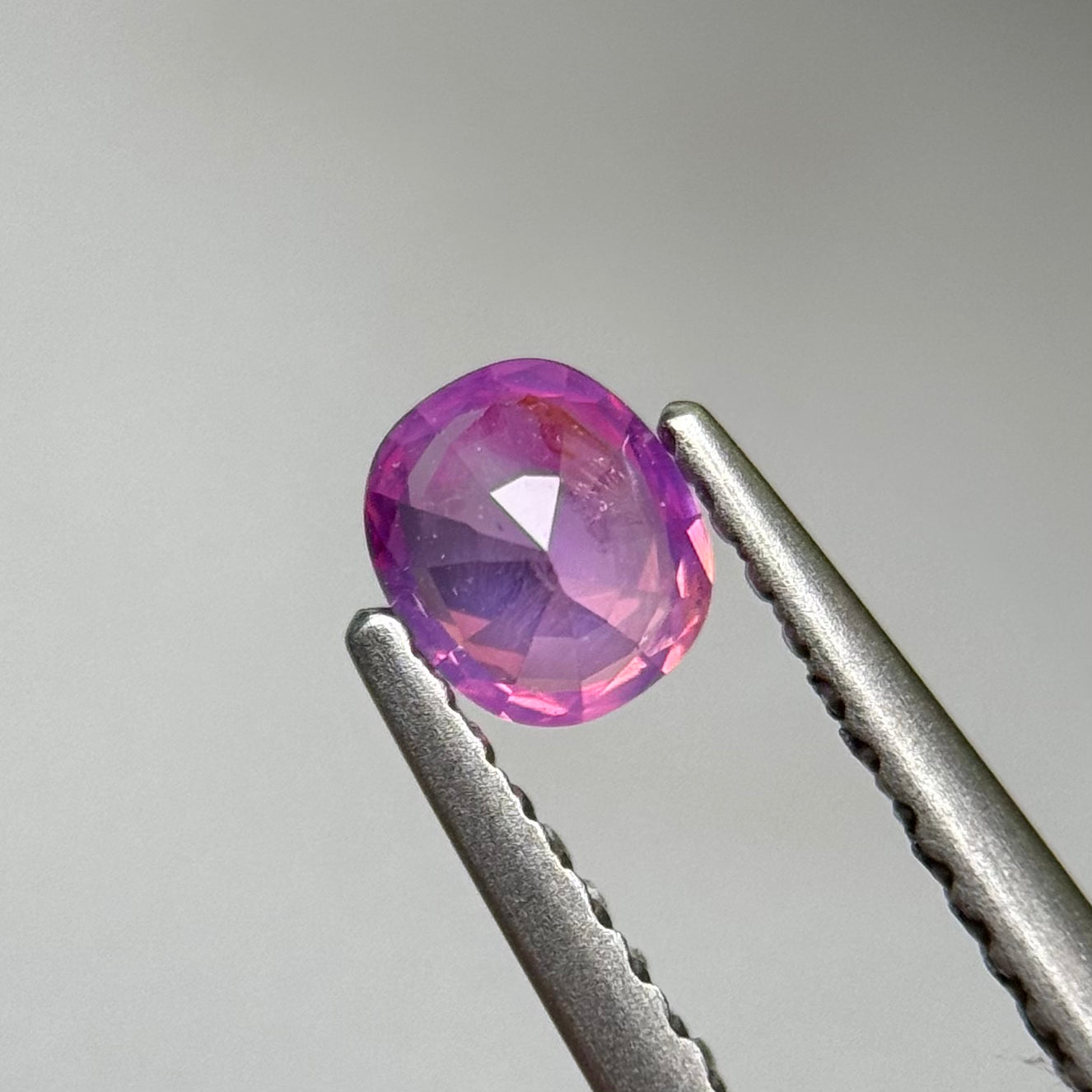0.41 ct Natural Pink Milky Sapphire Vietnam.