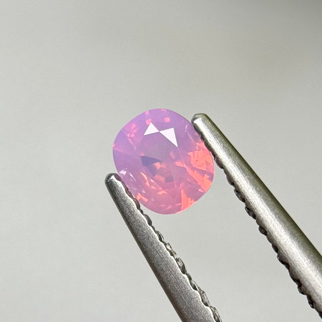 0.35 ct Natural Pink Milky Sapphire Vietnam.