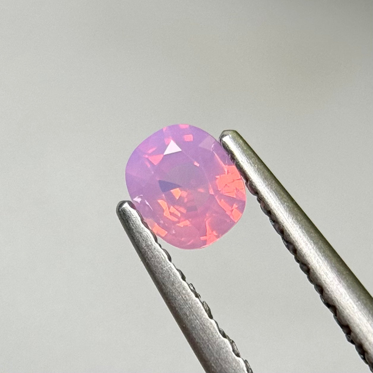 0.35 ct Natural Pink Milky Sapphire Vietnam.