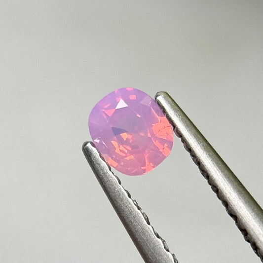 0.35 ct Natural Pink Milky Sapphire Vietnam.