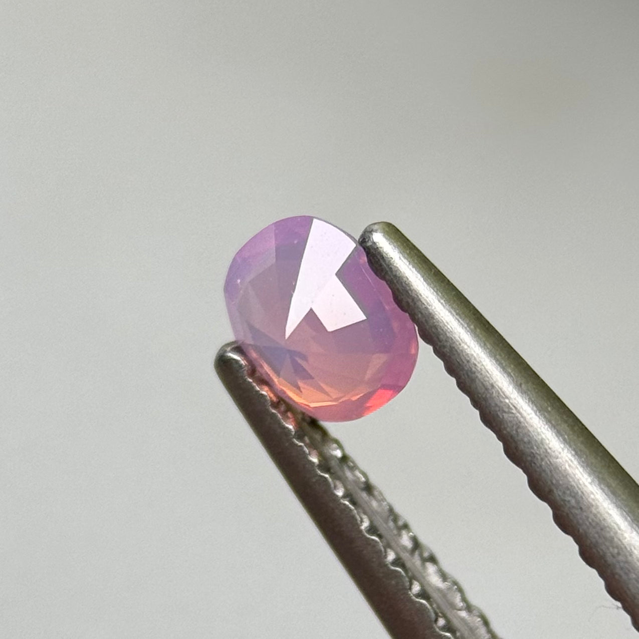 0.35 ct Natural Pink Milky Sapphire Vietnam.