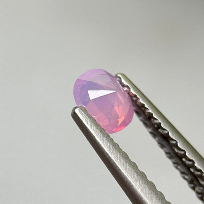 0.35 ct Natural Pink Milky Sapphire Vietnam.