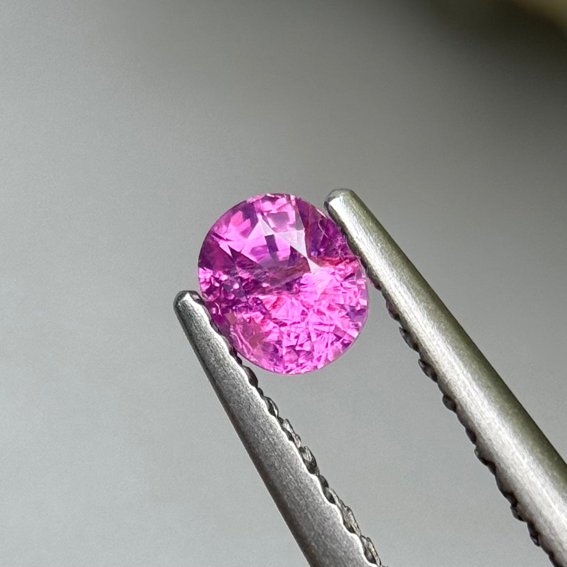 0.36 ct Natural Purple Milky Sapphire Vietnam.
