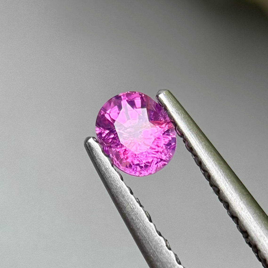 0.36 ct Natural Purple Milky Sapphire Vietnam.