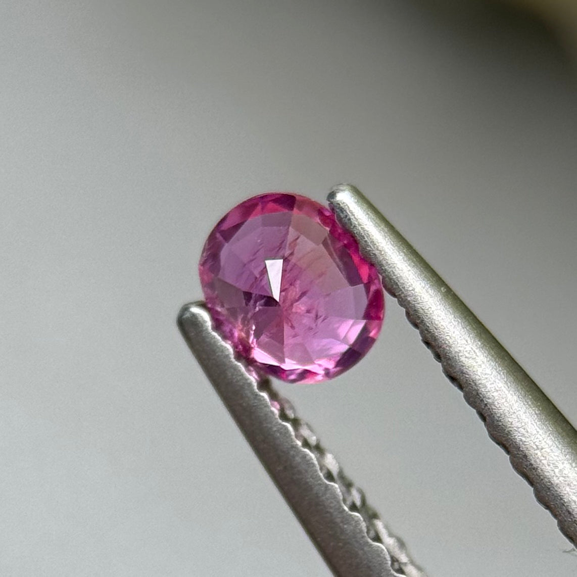 0.36 ct Natural Purple Milky Sapphire Vietnam.