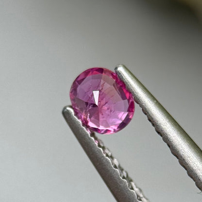 0.36 ct Natural Purple Milky Sapphire Vietnam.