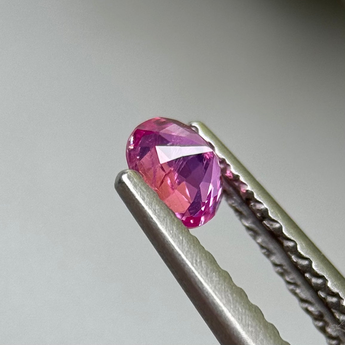 0.36 ct Natural Purple Milky Sapphire Vietnam.