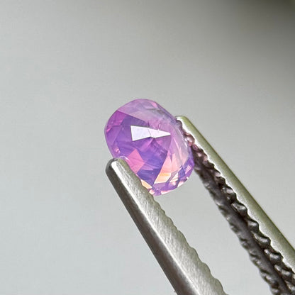 0.32 ct Natural Purplish Pink Milky Sapphire Vietnam.