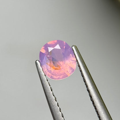 0.86ct Natural Pink Milky Sapphire Vietnam.