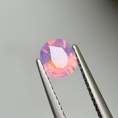 0.86ct Natural Pink Milky Sapphire Vietnam.