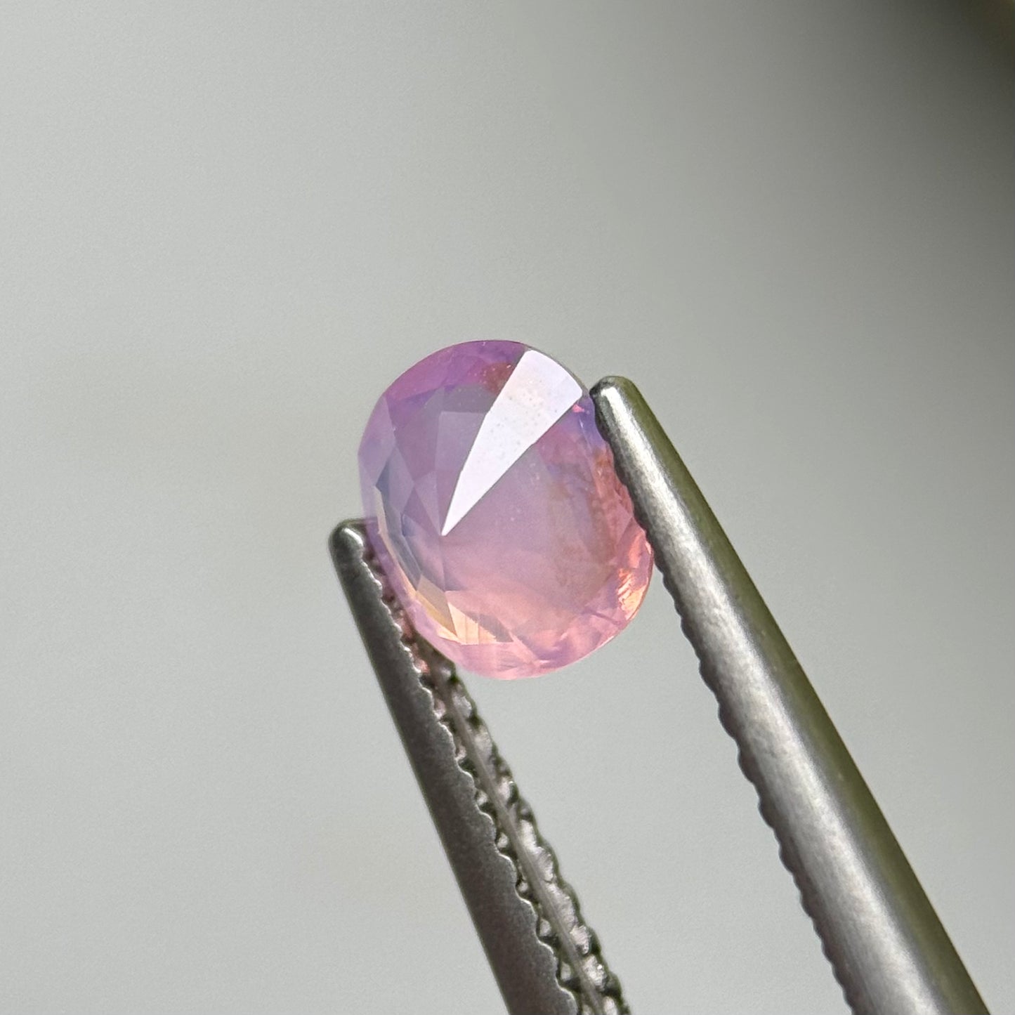 0.86ct Natural Pink Milky Sapphire Vietnam.