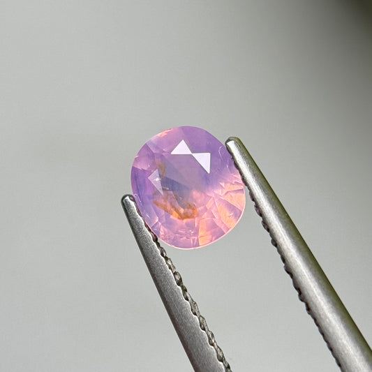 0.86ct Natural Pink Milky Sapphire Vietnam.