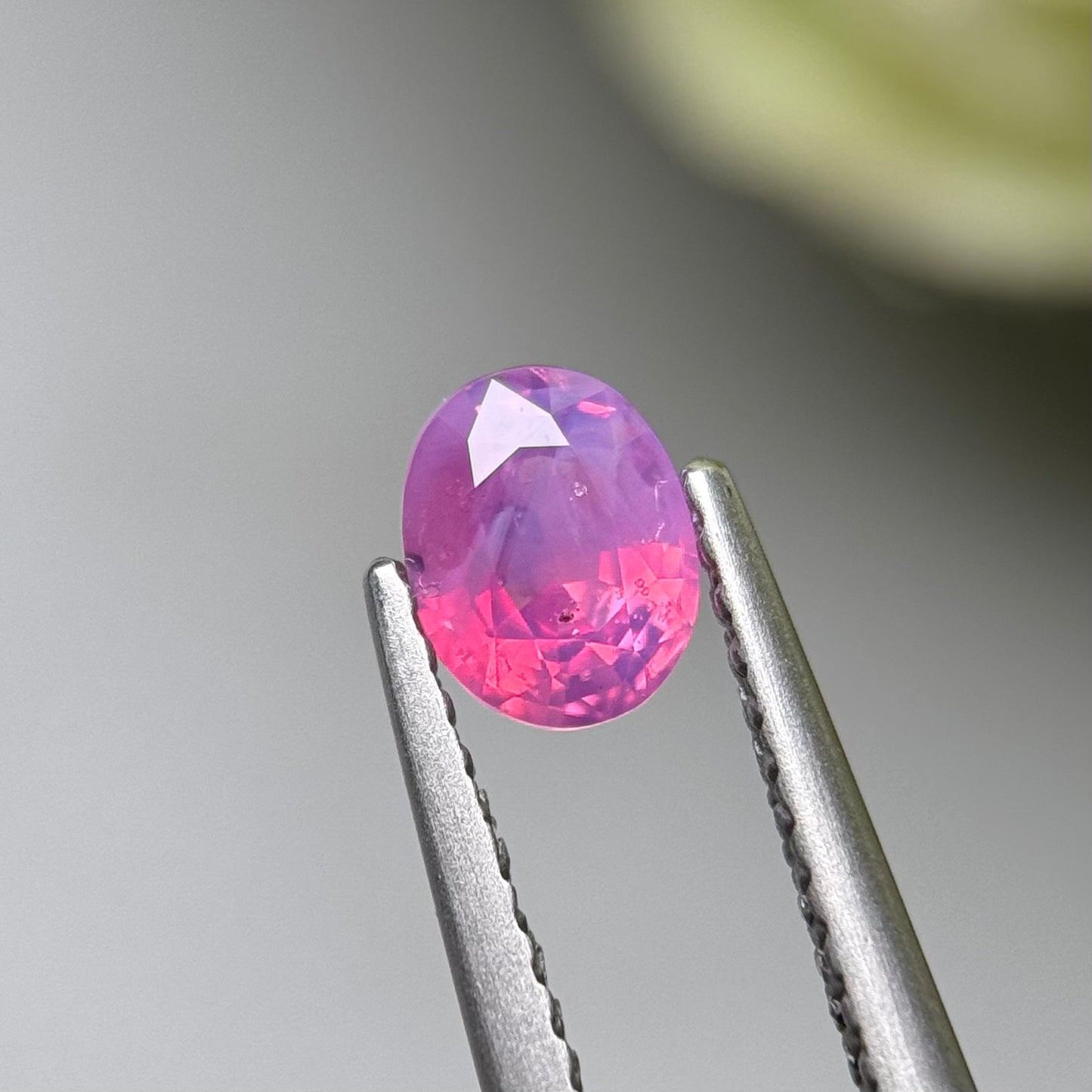 0.57ct Natural Pink Milky Sapphire Vietnam.