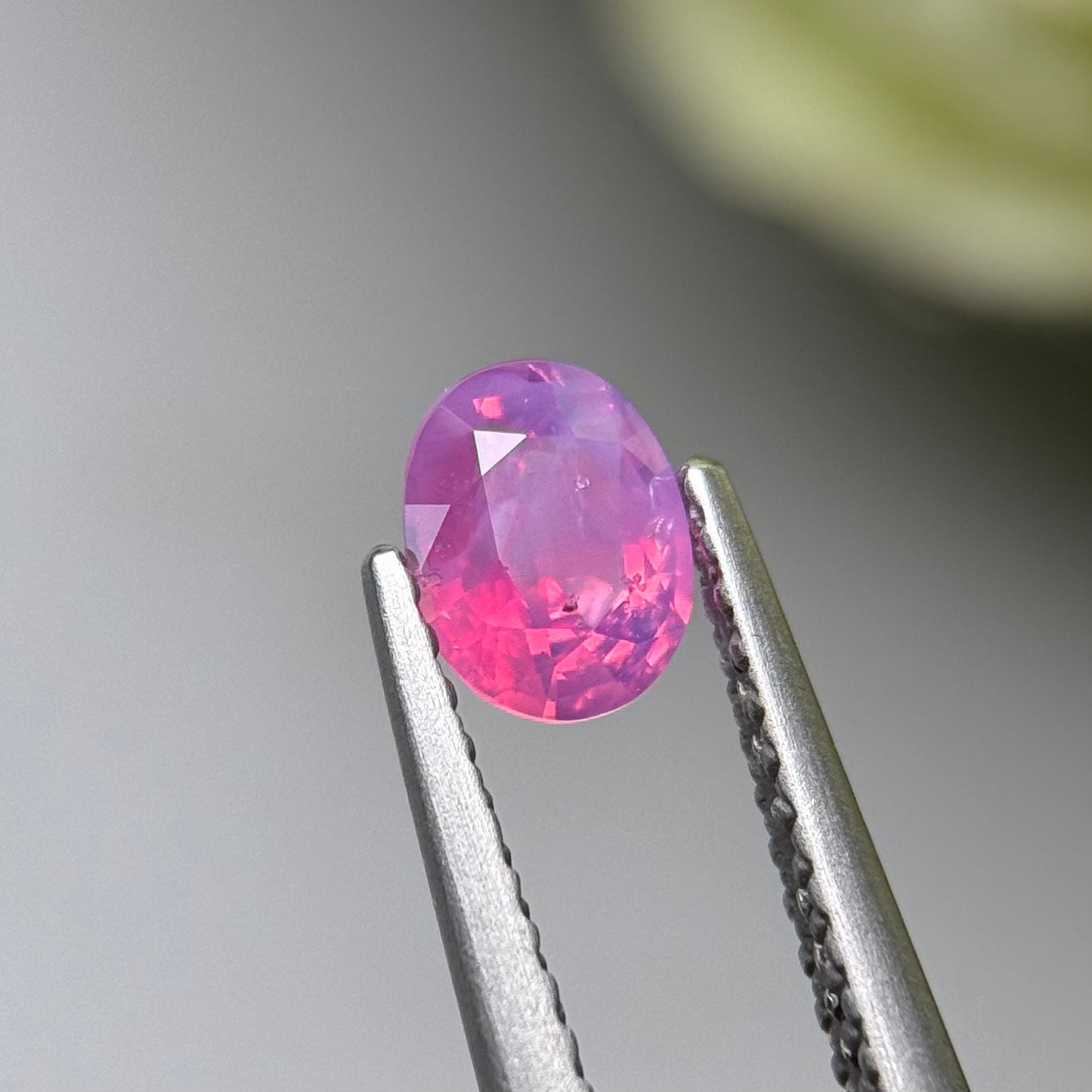 0.57ct Natural Pink Milky Sapphire Vietnam.