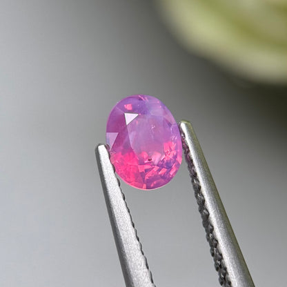 0.57ct Natural Pink Milky Sapphire Vietnam.