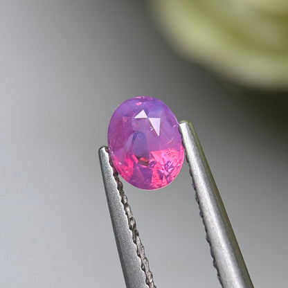 0.57ct Natural Pink Milky Sapphire Vietnam.