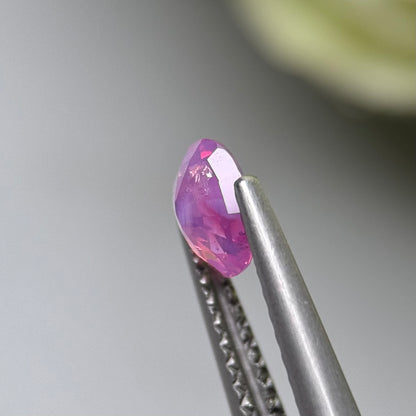 0.57ct Natural Pink Milky Sapphire Vietnam.