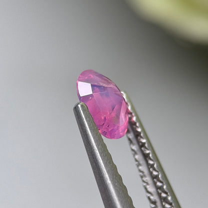0.57ct Natural Pink Milky Sapphire Vietnam.