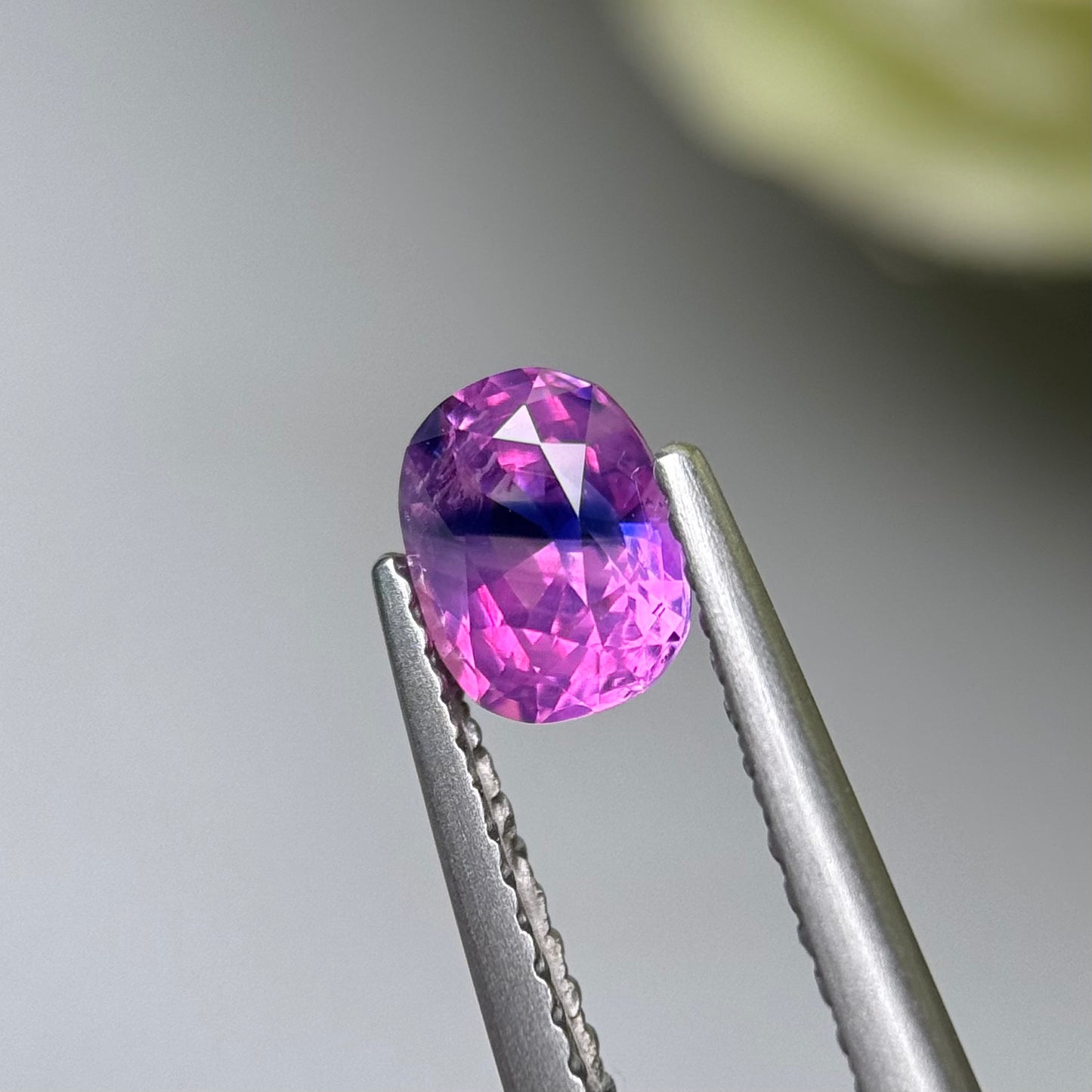 0.93ct Natural Purple Milky Sapphire Vietnam.