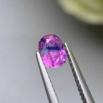 0.93ct Natural Purple Milky Sapphire Vietnam.