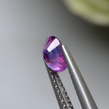 0.93ct Natural Purple Milky Sapphire Vietnam.