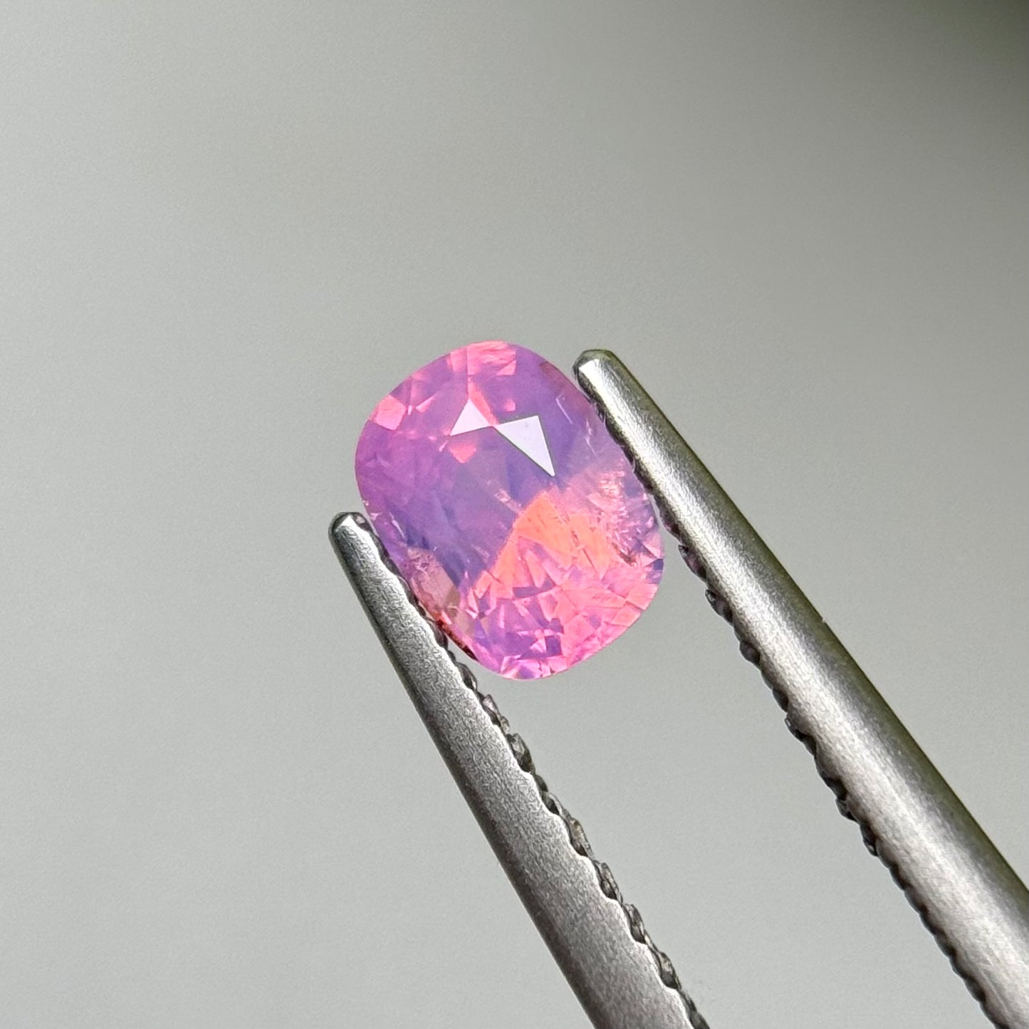 0.68ct Natural Pink Milky Sapphire Vietnam.