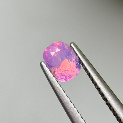 0.68ct Natural Pink Milky Sapphire Vietnam.