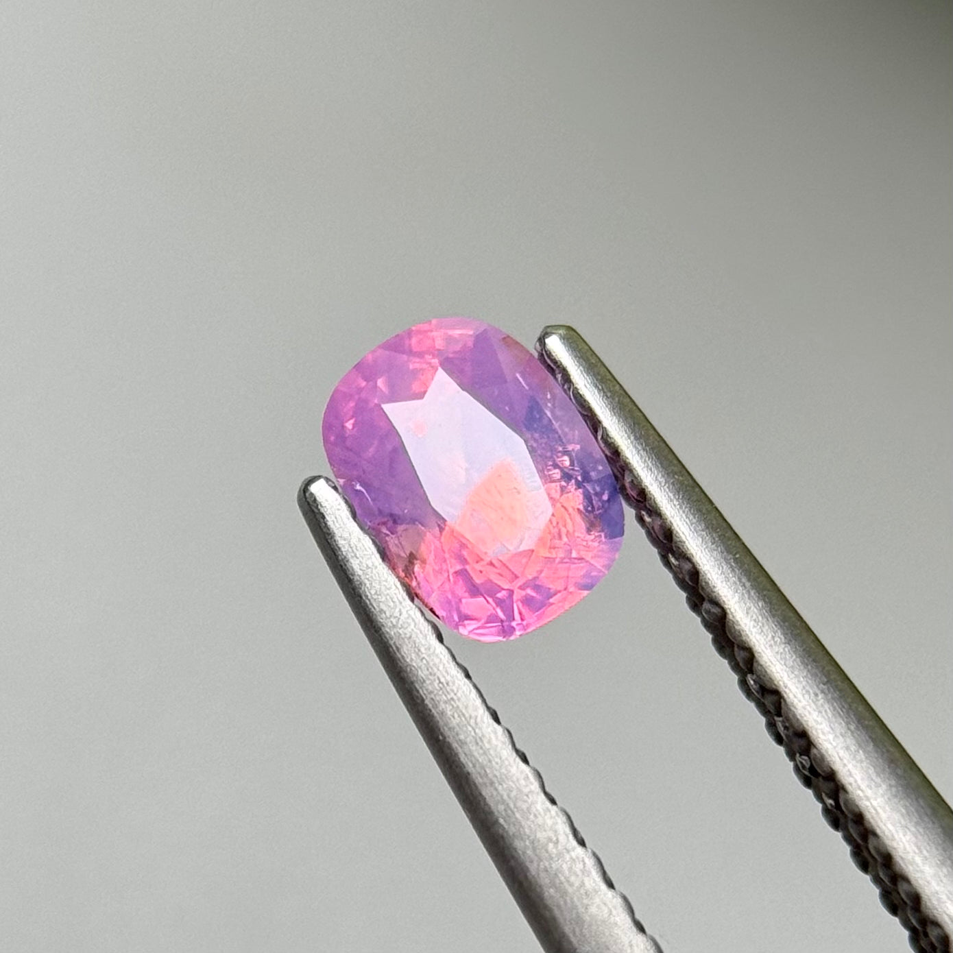 0.68ct Natural Pink Milky Sapphire Vietnam.