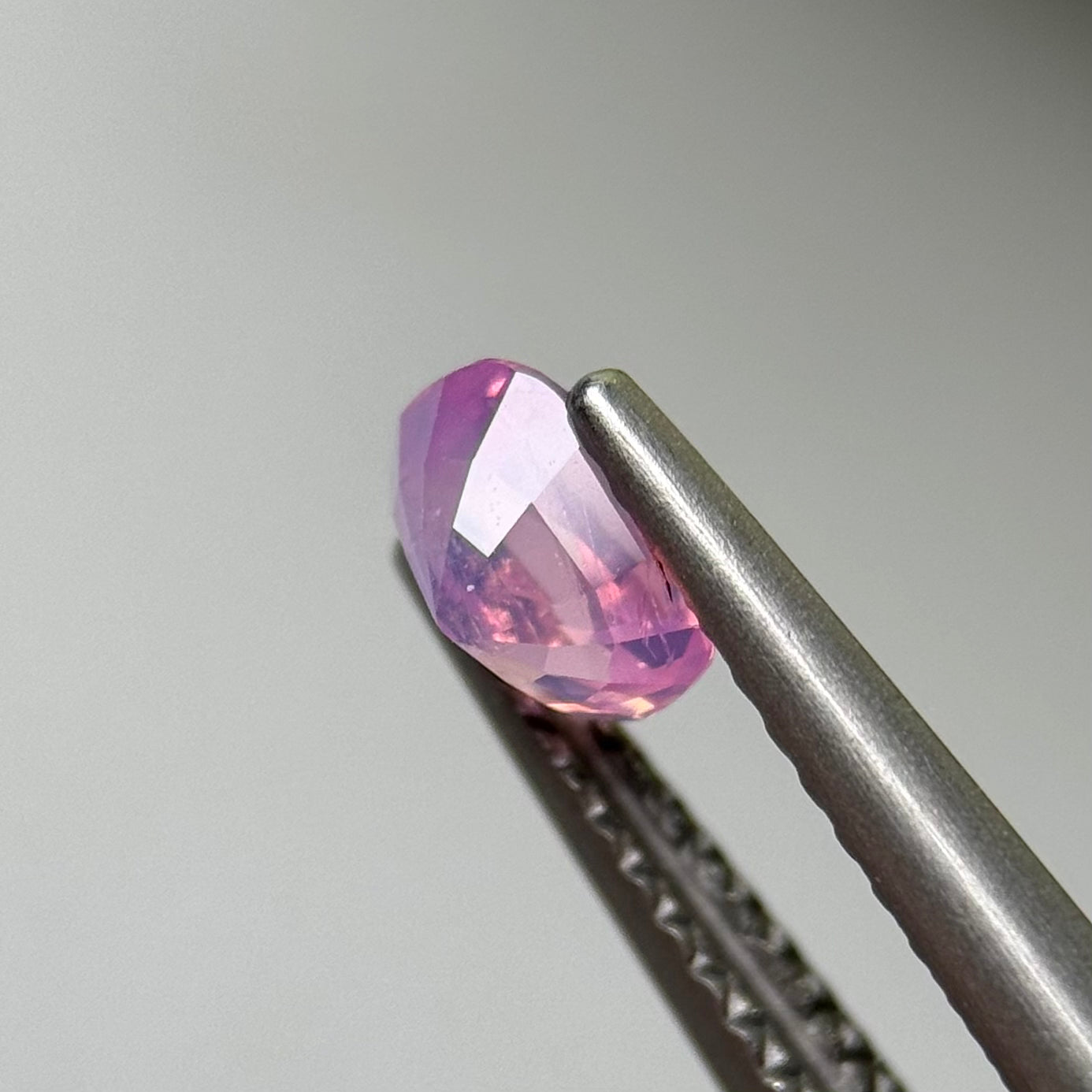 0.68ct Natural Pink Milky Sapphire Vietnam.