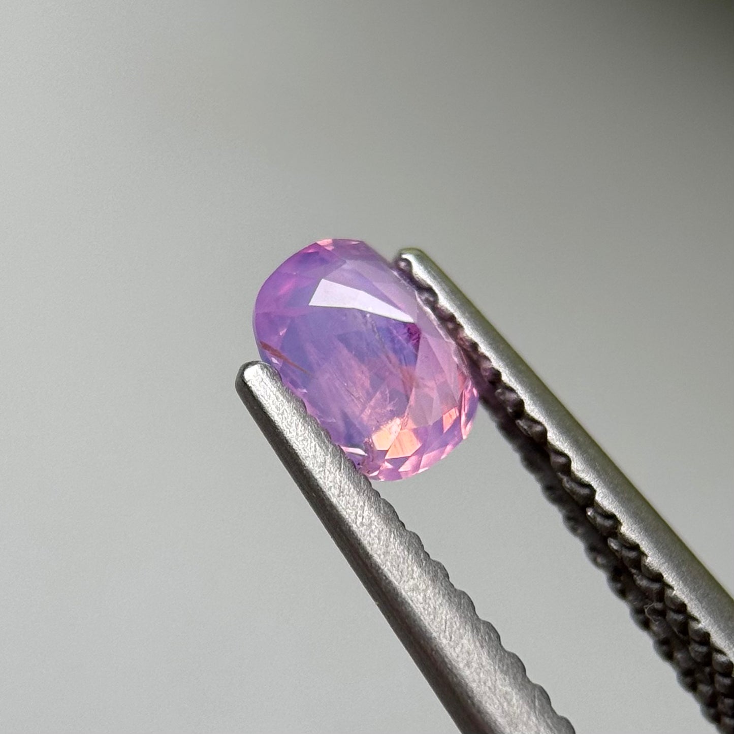 0.68ct Natural Pink Milky Sapphire Vietnam.