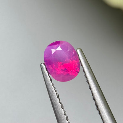 0.72ct Natural Pink Milky Sapphire Vietnam.