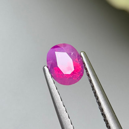 0.72ct Natural Pink Milky Sapphire Vietnam.