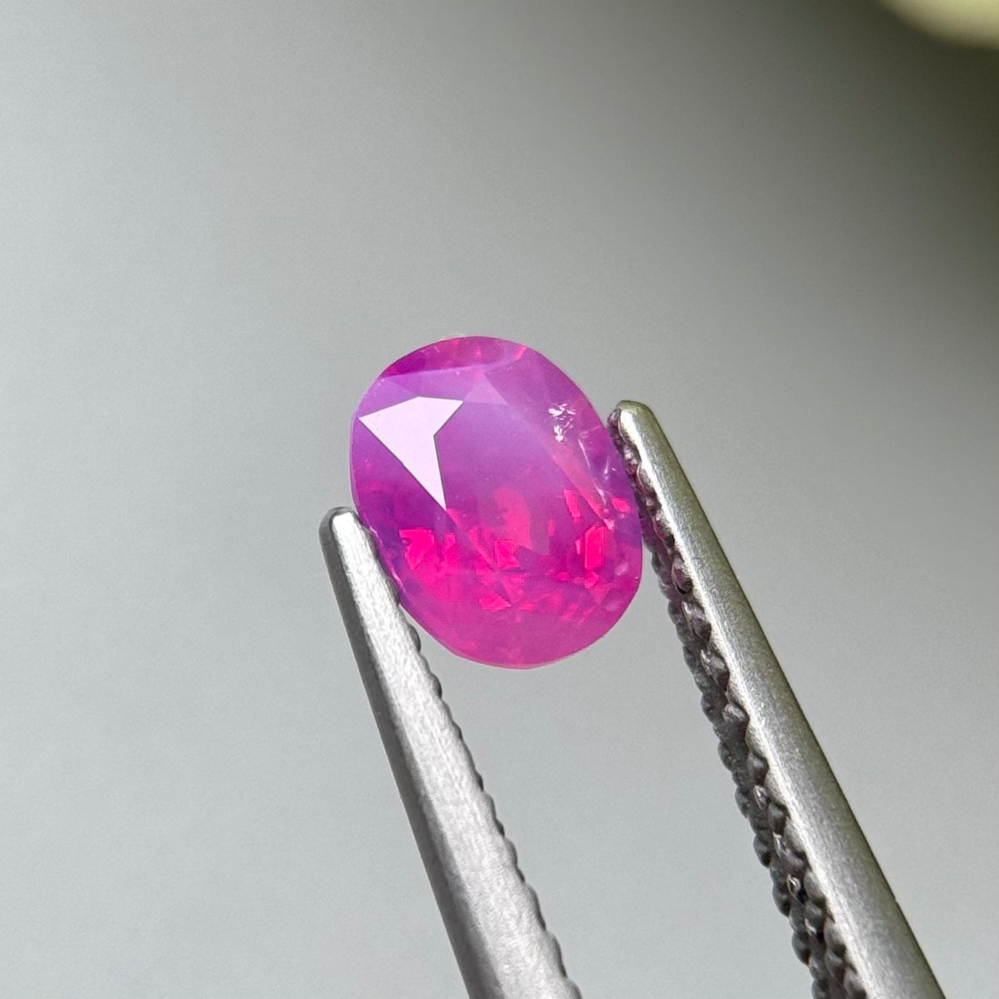 0.72ct Natural Pink Milky Sapphire Vietnam.